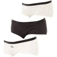 Dim D4c20 Panties 3 Units Blanc L Femme