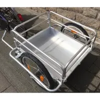Red Loon Cargo Remorque de vélo Remorque de transport Jantes en aluminium 144 l extrêmement légère