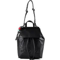 Desigual Sac à dos 'Half Logo Luena Mini' noir