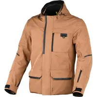 Sonstiges Veste textile imperméable pour moto Macna Mondo 2.0, marron, L