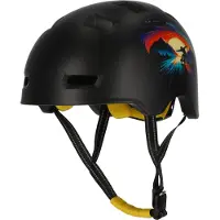 Crazy Safety Rampage Skating, casque vélo, noir/orange