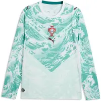 Puma Portugal 25/26 Replica Away Long Sleeve T-shirt Vert S Homme