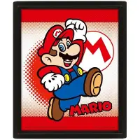 Pyramid Super Mario (Mario Yoshi Flip) - Encadré