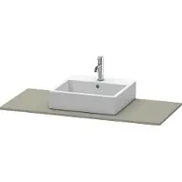 Duravit Console XSquare, 1 découpe, 1200x16x550mm, XS060F09292