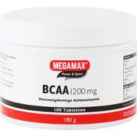 MEGAMAX Power & Sport BCAA 1200 mg comprimés, 100 comprimés