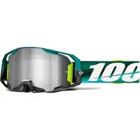 100% Armatic Polarity Off-road Goggles Vert Mirror Silver/CAT2