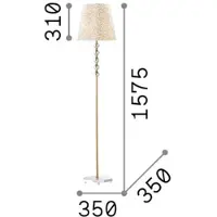 Ideal Lux QUEEN Golden Lampadaire 1 ampoule