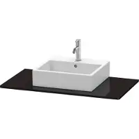 Duravit Console XSquare, 1 découpe, 1000x16x550mm, XS060E04040