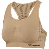 Hummel Soutien-gorge de sport beige foncé