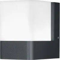 Ledvance LED Applique murale d'extérieur 450 lm 3000 K + RGB changement de couleur Smart+ Cube Wall multicolore gris/blanc