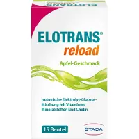 STADA Consumer Health Deutschland GmbH ELOTRANS reload Vitamines, minéraux et choline au goût de pomme en cas d'épuisement, 15 pcs. Sachets