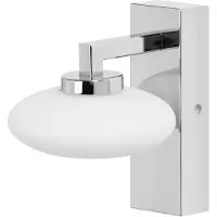 Ledvance LED Smart+ Luminaire de salle de bains Orbis Wall Elypse Chrome IP44 7W 500lm 3000K-6500K Dimmable App Google Alexa WiFi