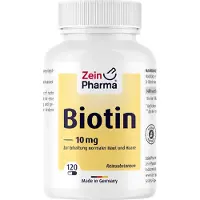 ZeinPharma Biotine 10 mg gélules hautement dosées, 120 gélules