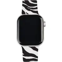 IDEAL OF SWEDEN Watch Band Entry pour Apple Watch | 38/40/41/42 mm - Taille S/M - Iconic Zebra