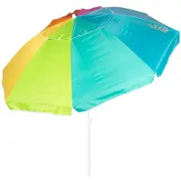 Aktive 62403 Windproof Ø240cm Uv50 Parasol Multicolore