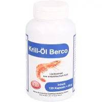 Berco - Arzneimittel, Gottfried Herzberg GmbH Huile de krill Berco, 120 gélules