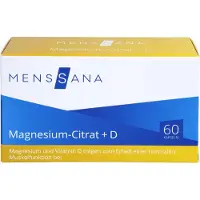 MensSana Citrate de magnésium + D , 60 gélules
