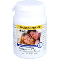 Pharma Peter GmbH Capsules de fenugrec + biotine, 60 capsules