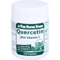 Hirundo Products The Nutri Store Quercétine 250 mg plus vitamine C 300 mg, 120 gélules