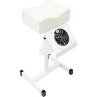 OEM Fauteuil de pédicure, ventilateur anti-poussière intégré, modèle sur pied, blanc