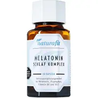 Naturafit Complexe de mélatonine pour le sommeil, 60 gélules