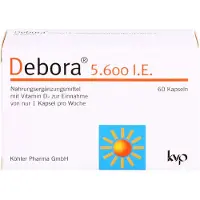 Köhler Pharma GmbH Debora 5 600 I.E., 60 St KAP