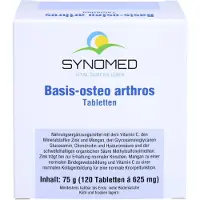 SYNOMED Comprimés Basis-osteo Arthros pour le maintien d'une ossature et d'une fonction cartilagineuse normales, 120 comprimés