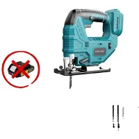 OEM Scie sauteuse, moteur sans balais, angle de coupe réglable, NE PAS FOURNIR DE BATTERIE