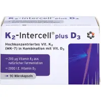 Intercell-Pharma GmbH K2-Intercell plus D3 gélules, 90 gélules