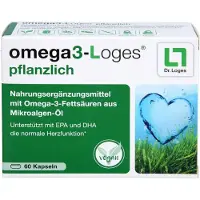 Dr. Loges + Co. GmbH omega3-Loges gélules végétales, 60 gélules