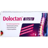 Zein Pharma - Germany GmbH Gélules Doloctan forte en cas de syndrome de la colonne vertébrale, de douleurs nerveuses et de polyneuropathies, 40 gélules