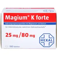 HEXAL Magium K forte comprimés, 100 comprimés