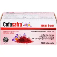 Cefak KG Cefasafra avec extrait de safran en gélules, 100 gélules