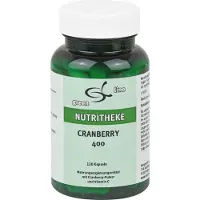 11 A Nutritheke GmbH Green Line Nutritheke Cranberry 400 gélules, 120 gélules