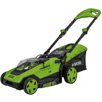 Vito Tondeuse à gazon sans fil 40V Brushless Coupe 40cm Bac 40L Vendu Sans Batteries ni chargeur