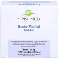 SYNOMED Basis-Mental Comprimés pour une fonction psychique normale, 120 comprimés