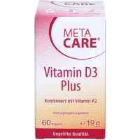 INSTITUT ALLERGOSAN Deutschland (privat) GmbH META CARE Vitamine D3 Plus 10 000 + 80 ug K2, 60 St KAP