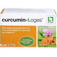Curcumin-Loges gélules, 120 pc., 120 gélules