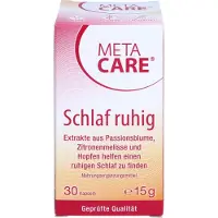 INSTITUT ALLERGOSAN Deutschland (privat) GmbH META-CARE Gélules de sommeil calme aide à trouver un sommeil calme, 30 gélules