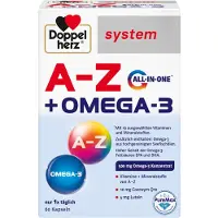 Queisser Pharma GmbH & Co. KG Doppelherz system A-Z + Omega-3 All in one gélules, 60 gélules