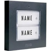 M-E Modern-Electronics - 41273 Sonnette Sans Fil Emetteur Avec Porte-nom Y625172