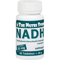 Hirundo Products The Nutri Store NADH 20 mg comprimés, 60 comprimés