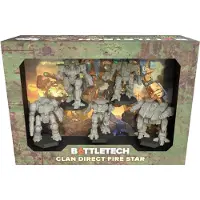 Catalyst Game Labs BattleTech Clan Direct Fire Star - Jeu de miniatures - Accessoires - ENG Edition