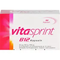 Pfizer Vitasprint B12 gélules, 50 gélules