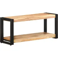 Prolenta Maison Exclusive - Meuble TV 90 x 30 x 40 cm en bois massif d'acacia