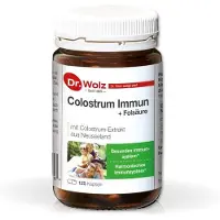 Dr. Wolz Gélules d'immunité au colostrum + acide folique, 125 gélules