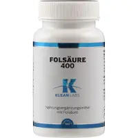 Supplementa GmbH Folsäure 400 mcg KLEAN LABS, 100 St KAP