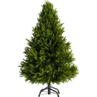 B2X Sapin de Noël artificiel de 1,80 m avec 533 branches et support