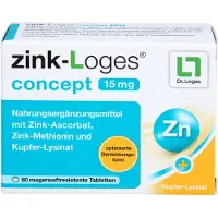 Zink-loges Zink-Loges, comprimés de 15 mg, boîte de 90 comprimés
