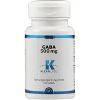 Supplementa GmbH Gaba 500 mg Klean Labs gélules 60 pc